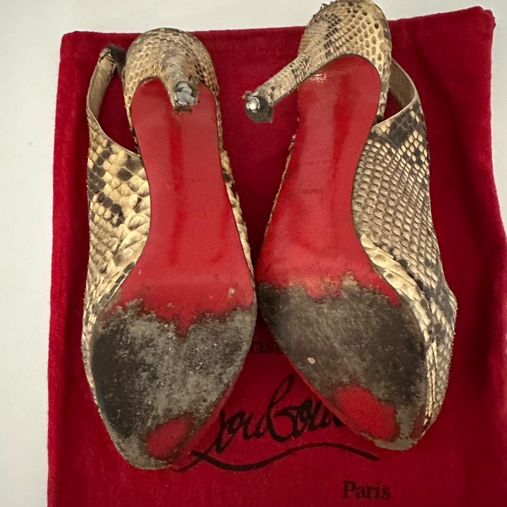 Snake Red bottoms - Picture 4 of 4